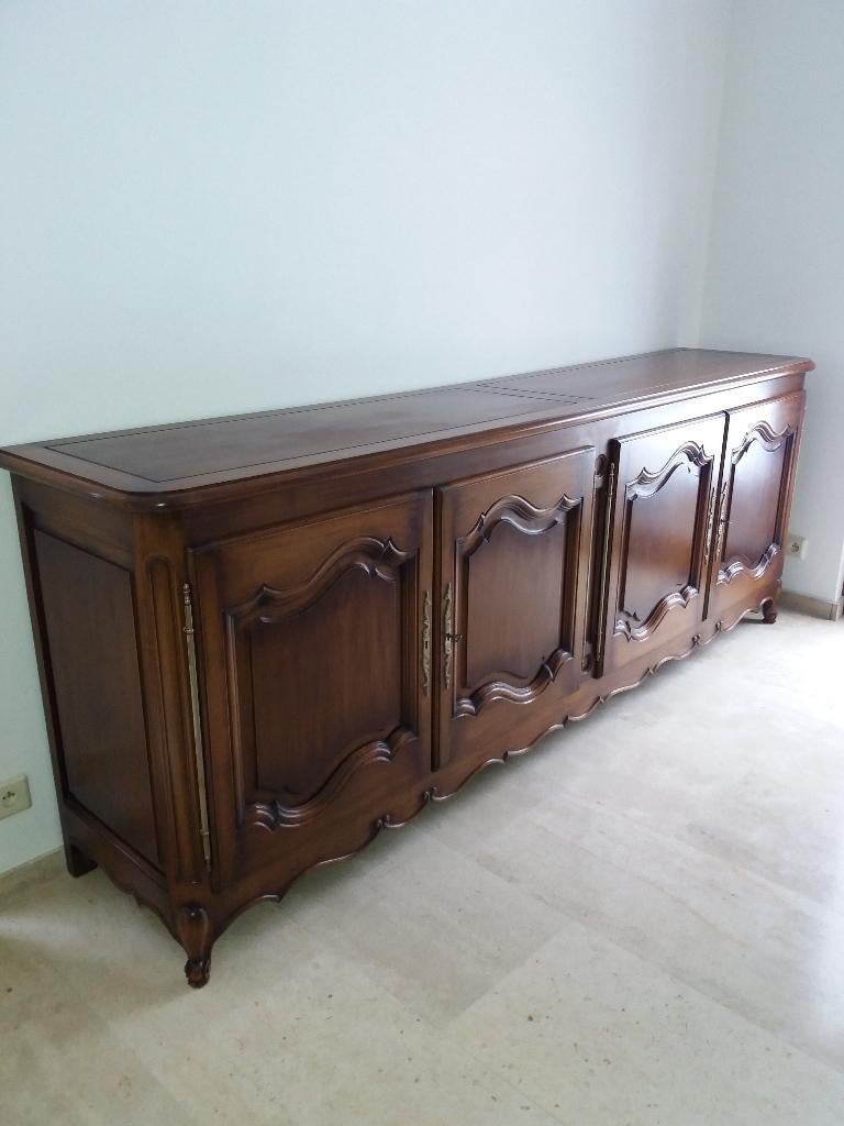 Buffet/Dressoir 4 portes, Maison & Meubles, Armoires | Buffets, 200 cm ou plus, Moins de 100 cm, Comme neuf, Enlèvement