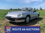 Alfa Romeo Spider 2.0 | 1988 | Route 66 Auctions, Auto's, Zwart, Bedrijf, Handgeschakeld, Overige carrosserie