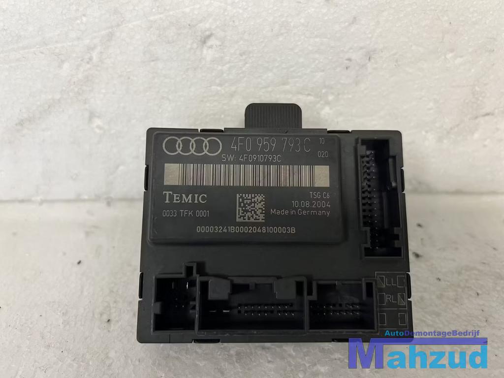 AUDI A6 C6 Links voor deurvergrendelings module 4F0959793C, AUDI AG, Auto-Union-Strasse 1
85045  Ingolstadt, DE, Audi, Utilisé