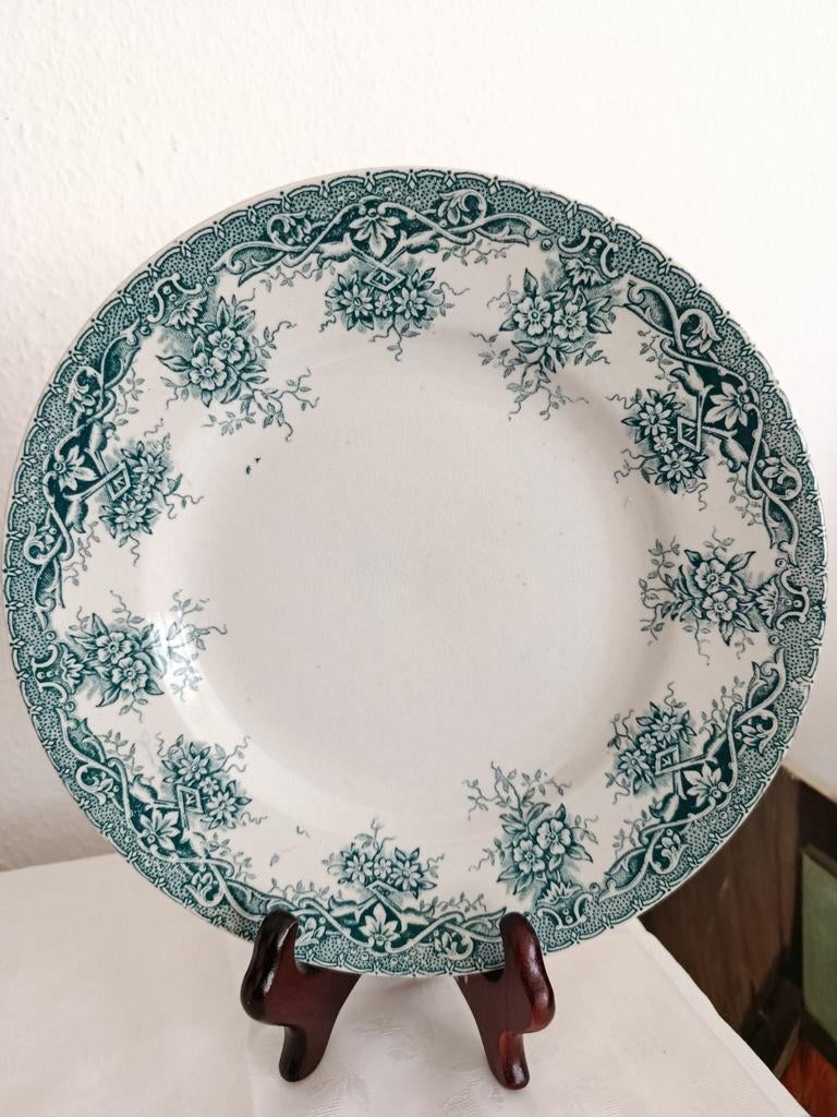 Saint-Amand, terre de fer 'Prima' assiette ∅ 22.5cm, Ophalen