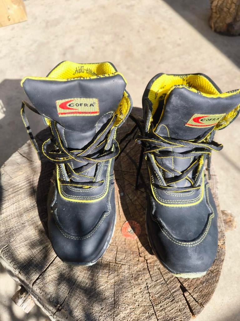 Cofra, hoge leren werkschoenen met metalen neus, 41, Ophalen of Verzenden