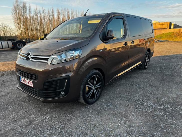 Citroen Jumpy XL L3 dubbele Cabine *5pl*GPS*Camera*trekhaak, Auto's, Bestelwagens en Lichte vracht, Particulier, Airconditioning