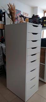 Meuble à tiroirs ALEX (Ikea), Maison & Meubles, 25 à 50 cm, 5 tiroirs ou plus, Comme neuf, Enlèvement