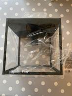 BK licht - zwarte plafondlamp - E27 fitting- 22x22cm, Enlèvement ou Envoi, Neuf, Métal, Modern of landelijk