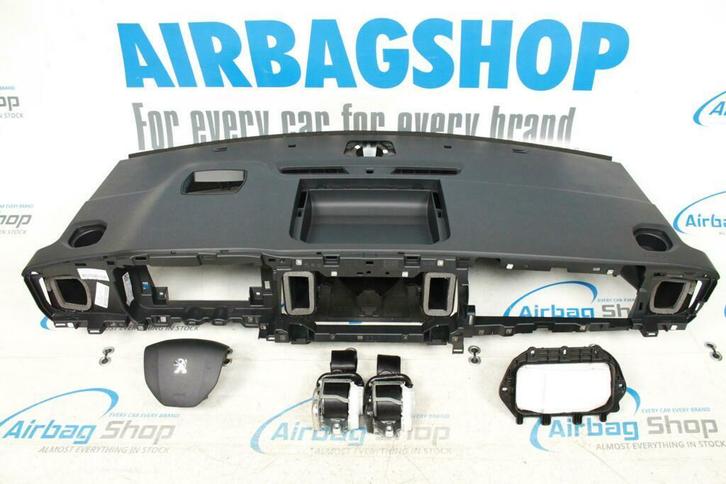Airbag set Dashboard zwart HUD Peugeot Traveller 2016-heden, Auto-onderdelen, Dashboard en Schakelaars, Gebruikt, Ophalen of Verzenden