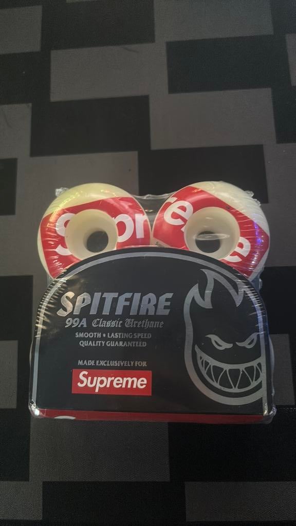 Spitfire x supreme skateboard wielen, Sports & Fitness, Skateboard, Enlèvement, Neuf, Autres types