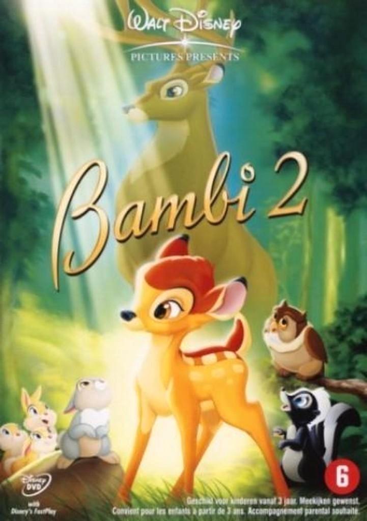Disney dvd - Bambi 2, Cd's en Dvd's, Dvd's | Tekenfilms en Animatie, Ophalen of Verzenden