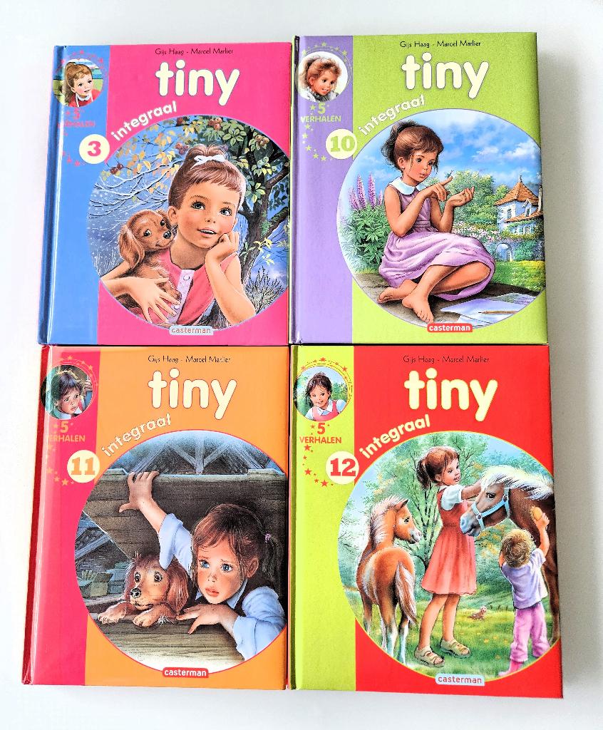 6 Tiny boeken met 1 verhaal en 9 met meerdere verhalen, Boeken, Ophalen of Verzenden