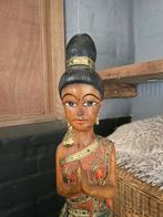 statue en bois d'une dame, Statue, Bois, 50 - 100 cm, Enlèvement