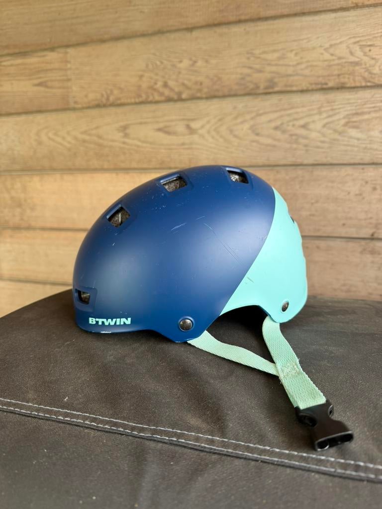 Kinder helm btwin maat xs 48-52, Ophalen, Gebruikt, XS, Jongen of Meisje