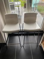2 barkrukken Ikea Glenn, Avec repose-pieds, Métal, 2 tabourets, Enlèvement