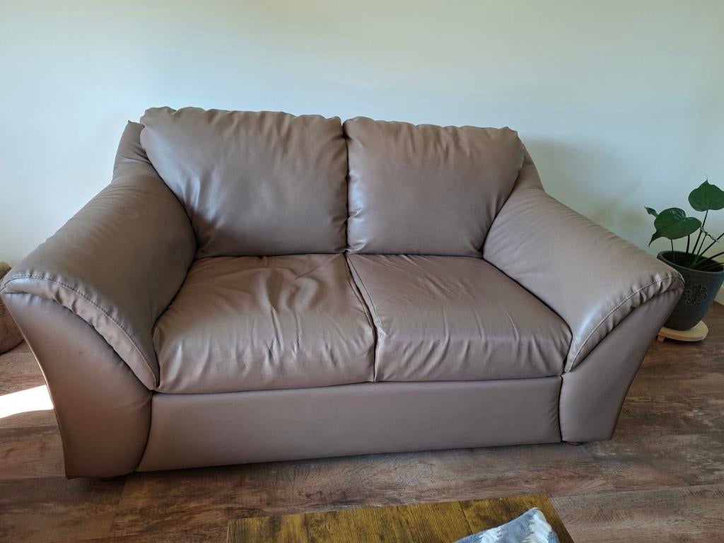 Leren bank, Ophalen, Gebruikt