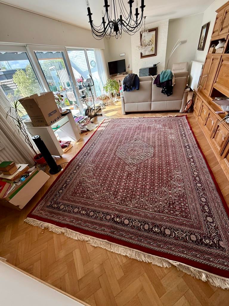 Groot Handgeknoopt Tapijt - Bidjar (251 x 342), Ophalen, Zo goed als nieuw