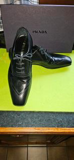 PRADA herenschoenen zwart NIEUW maat 7 1/5, Ophalen of Verzenden, Zwart