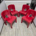 Lot de 8 Chaises Joe colombo universale de 1976 by Kartell, Antiek en Kunst, Antiek | Meubels | Stoelen en Sofa's, Ophalen