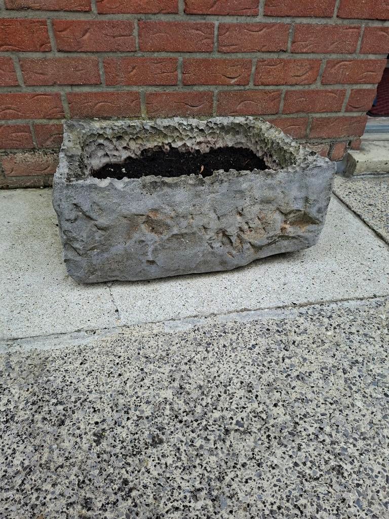 très jolis anciens bacs en pierre bleu très décoratifs., Jardin & Terrasse, Gravier, Rochers & Caillasse, Enlèvement