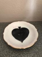 Stenen porselein bordje om te kaarten, Ophalen of Verzenden, Zo goed als nieuw