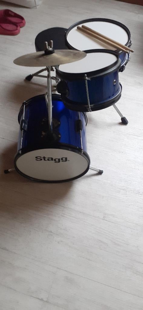 Kinderdrumstel, Muziek en Instrumenten, Drumstellen en Slagwerk, Ophalen, Zo goed als nieuw, Overige merken