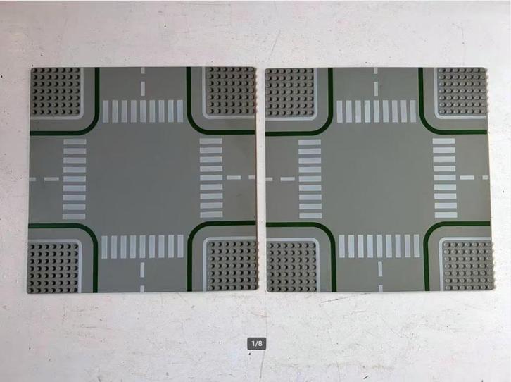 Lego Legoland - Kruispunt bouwplaten - 6313, Kinderen en Baby's, Speelgoed | Duplo en Lego, Gebruikt, Lego, Complete set, Ophalen of Verzenden