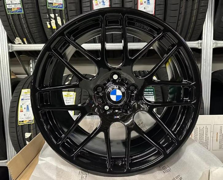 NIEUW 18inch BMW Black CSL Style Breedset Velgen! 5x120 E90, Autos : Pièces & Accessoires, Pneus & Jantes, Pneus et Jantes, Véhicule de tourisme