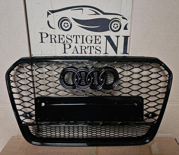 Grill AUDI A6 C7 4G RS LOOK GRILLE RS6 bj.2011-2014 NIEUW, Autos : Pièces & Accessoires, Carrosserie & Tôlerie, Pare-chocs, Avant