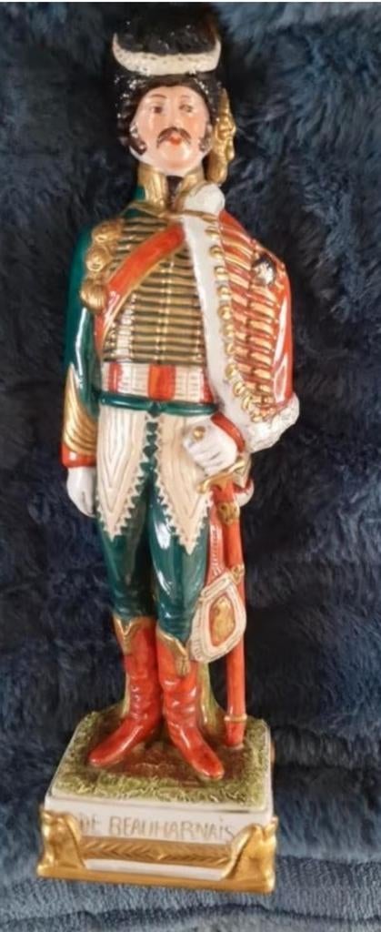 Statue du général napoléonien Eugène de Beauharnais., Antiquités & Art, Curiosités & Brocante, Envoi