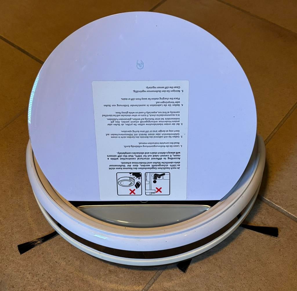 Medion MD18500 robotstofzuiger, Elektronische apparatuur, Stofzuigers, Ophalen, Zo goed als nieuw, Robotstofzuiger