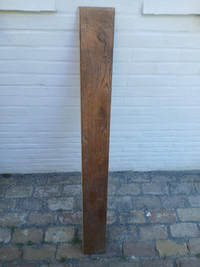 12 m2 eiken parket tand groef 16mm dik, Bricolage & Construction, Bois & Planches, Chêne, Utilisé, Moins de 200 cm, Planche