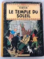 Tintin le temple du soleil 1949, Ophalen of Verzenden, Kuifje, Gebruikt