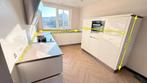 #16 Witte modern uitgeruste keuken, Ophalen, Wit, Hoekkeuken, Composiet