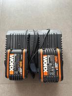 Nieuw set Worx Kit Batterij + Lader PowerShare WA3611, Enlèvement, Neuf, Autres types, Worx