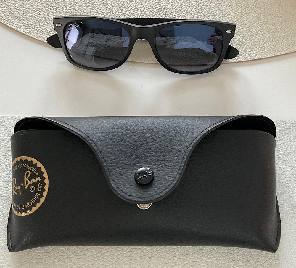 Ray Ban Wayfarer, Zonnebril, Zwart, Ophalen of Verzenden, Zo goed als nieuw