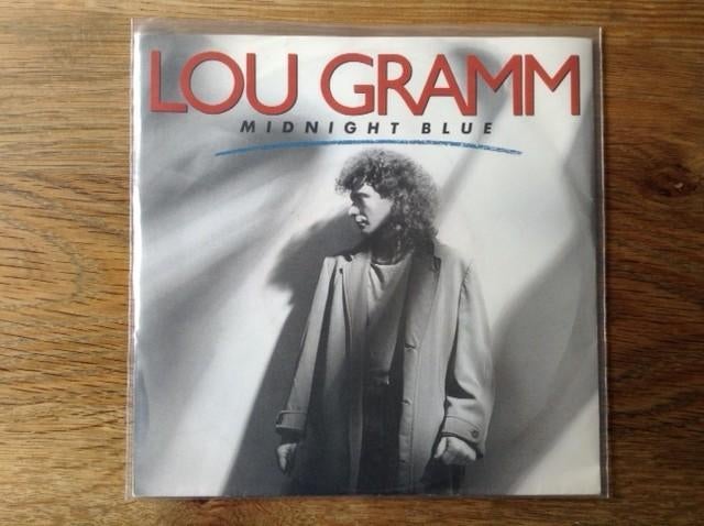 single lou gramm, Cd's en Dvd's, Vinyl Singles, 7 inch, Ophalen of Verzenden, Fotohoes, Rock en Metal