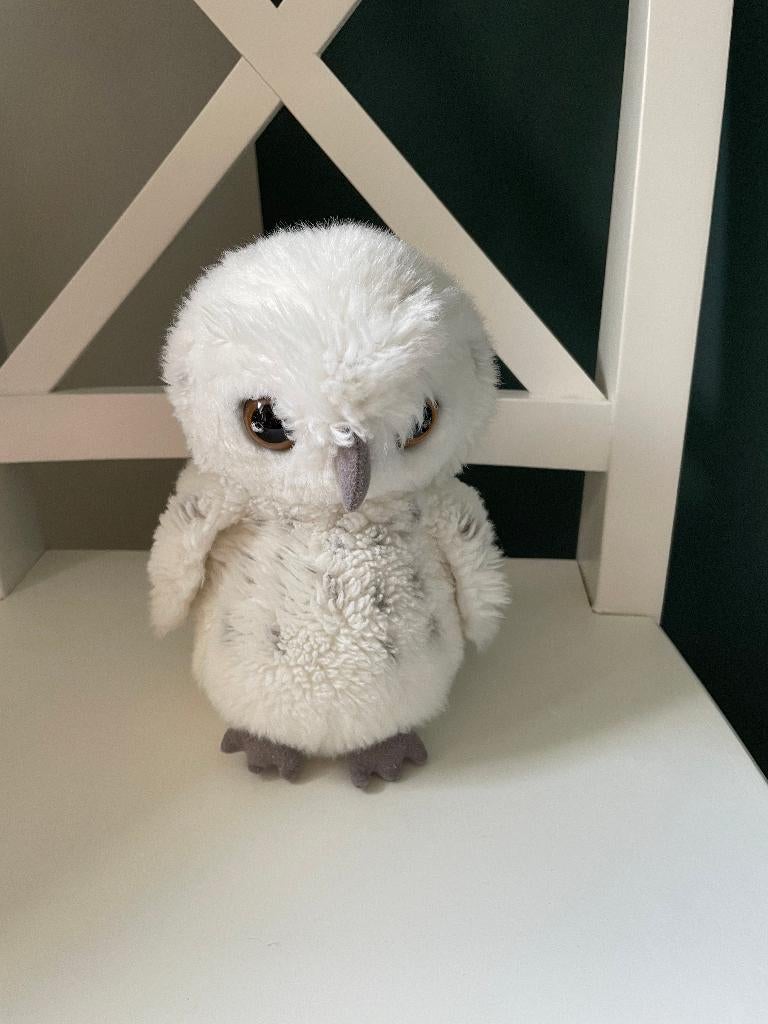 Knuffel uil Zoo Planckendael, Enlèvement ou Envoi, Overige karakters, Autres marques, Blanc