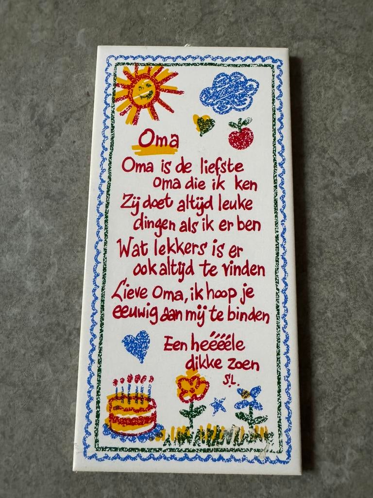 Wandbord spreuk, Maison & Meubles, Accessoires pour la Maison | Tableaux à écrire & Proverbes, Enlèvement ou Envoi, Comme neuf