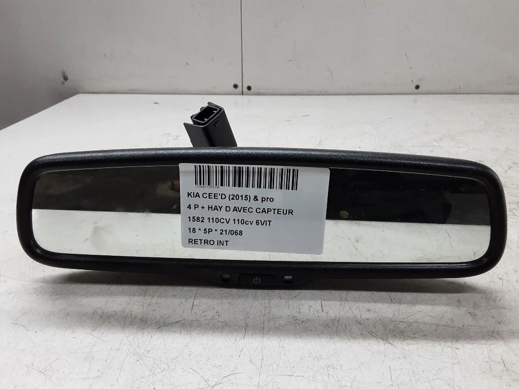 RETROVISEUR INTERIEUR Kia Cee'd (JDB5) (94101A4000), Kia, Mevr. I. Hauben, Utilisé, Rue de l'Espoir 34 34
4030  GRIVEGNÉE, BE