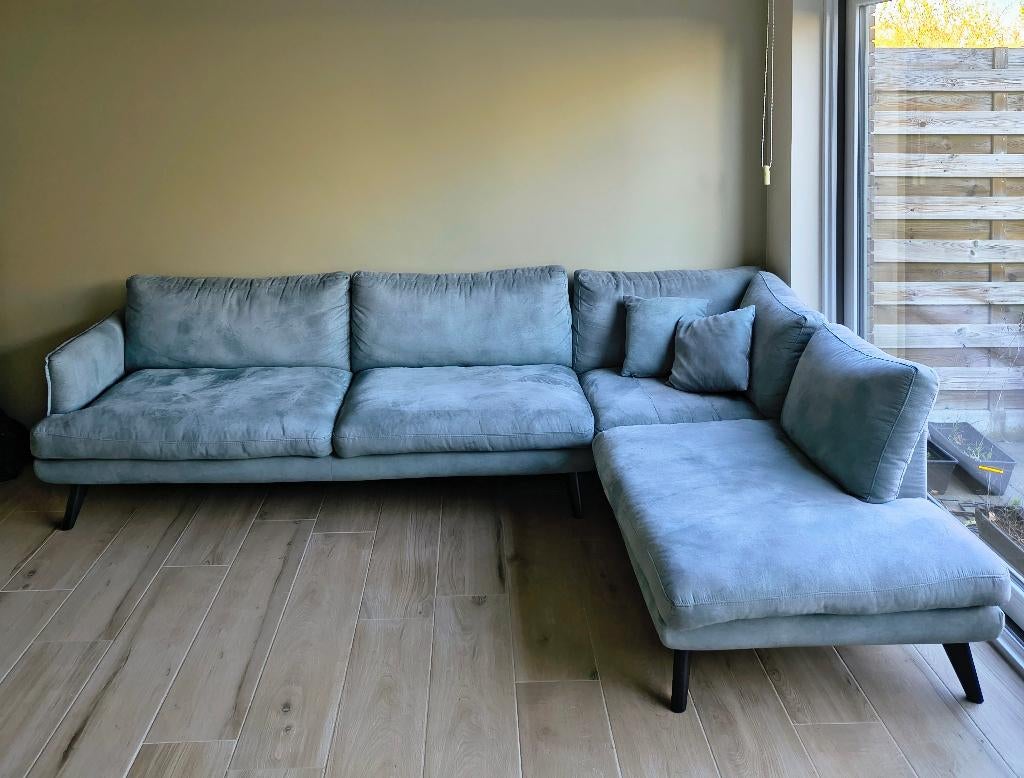 Grote hoekzetel / sofa / zetel te koop!, Ophalen, Gebruikt, Hoekbank, 300 cm of meer