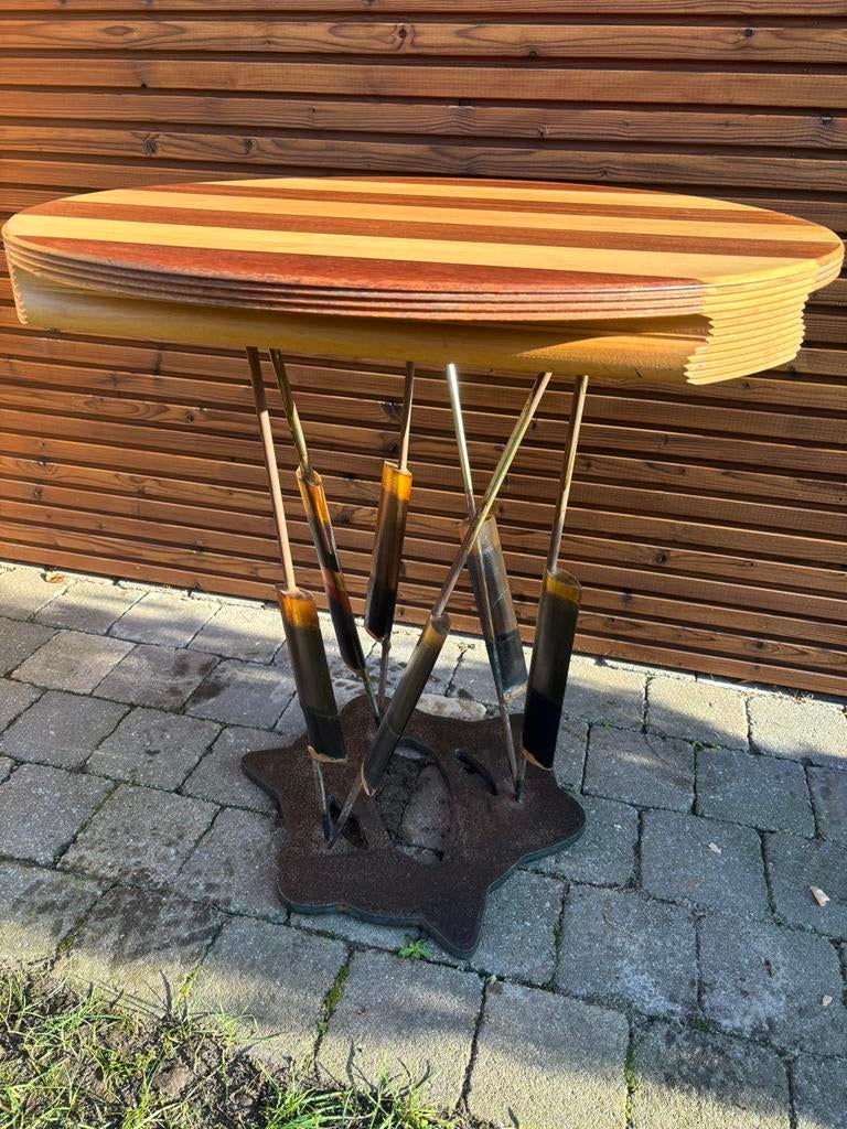 Eclectische sidetable, Huis en Inrichting, Tafels | Sidetables, Zo goed als nieuw, Ophalen
