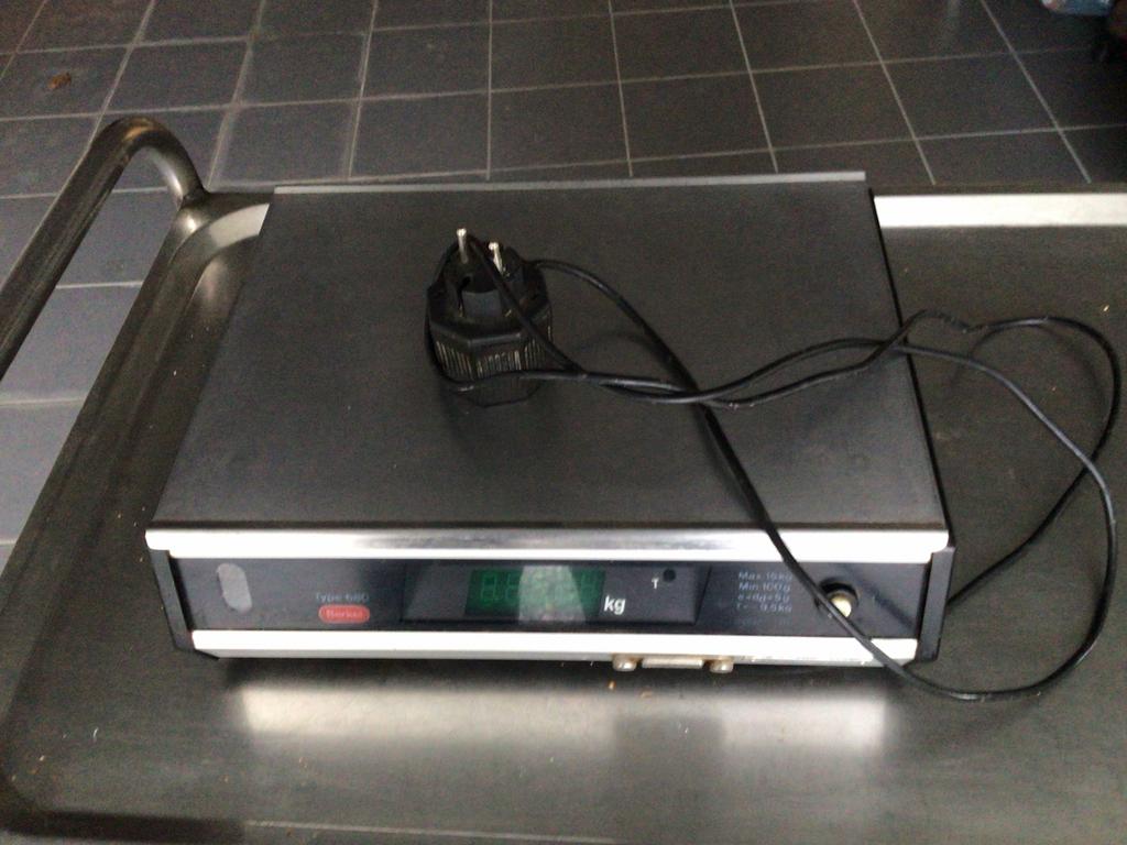 Balance de table professionnel BERKEL, Elektronische apparatuur, Ophalen, Zo goed als nieuw