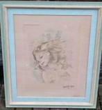 Gravure signe Mariette lydis, Antiquités & Art, Enlèvement ou Envoi