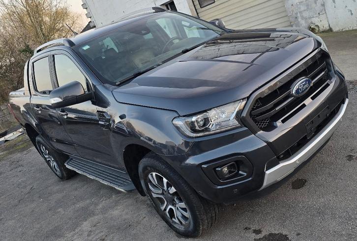 FORD RANGER WILDTRAK 2.0 TWIN-TURBO AUTO MOD 2021 109.000 KM, Auto's, Ford, Bedrijf, Te koop, Ranger, ABS, Achteruitrijcamera