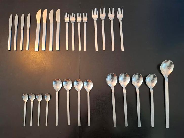 Set de couverts (29 pièces) Mono-a Peter Raacke, Maison & Meubles, Cuisine | Couverts, Enlèvement ou Envoi