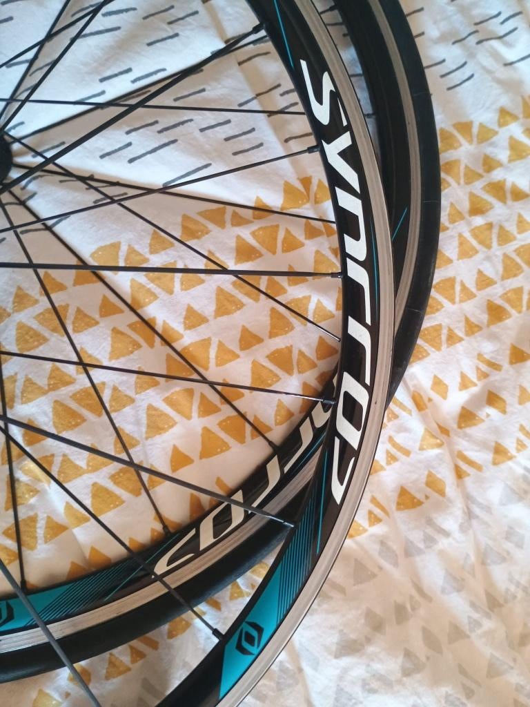 Set syncros wielen, Fietsen en Brommers, Fietsonderdelen, Ophalen, Zo goed als nieuw