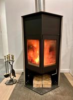 2 zijdige kachel, Ophalen, Gebruikt, Houtkachel, Vrijstaand