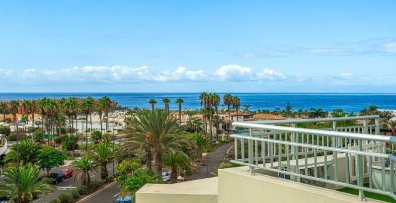 Te huur Tenerife Palm-Mar☀️🌴2 zonneterrassen met ligzetels