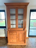 Vitrine en Pin, Maison & Meubles, 25 à 50 cm, Avec tablette(s), 100 à 150 cm, Enlèvement