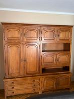 2 wandkasten in massief eik, Ophalen, Zo goed als nieuw