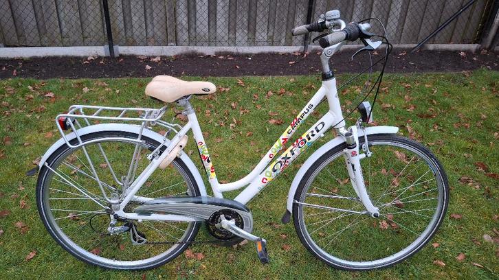 LICHTE mooie ALUMINIUM OXFORD meisjesfiets NIEUW ONDERDELEN, Fietsen en Brommers, Fietsen | Meisjes, Nieuw, 26 inch of meer, Handrem