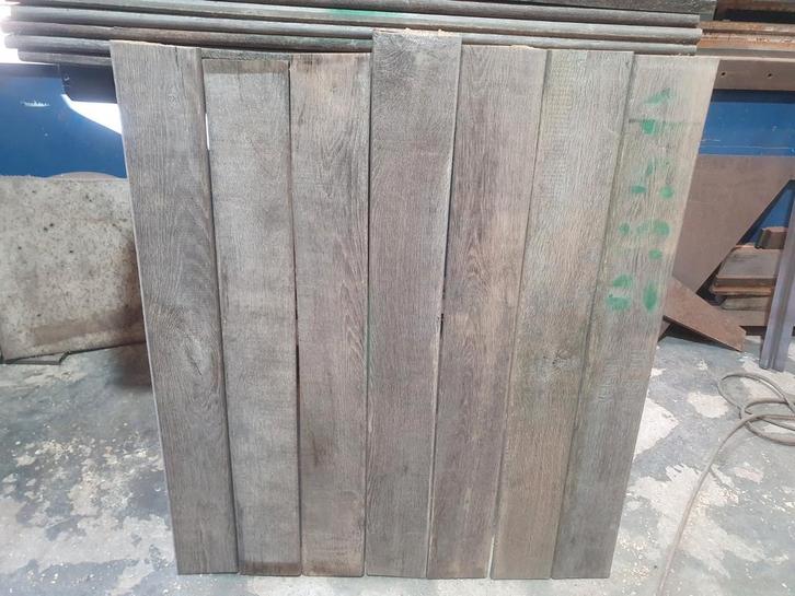 Verweerde eikenplanken, Bricolage & Construction, Plinthes & Finitions, Enlèvement