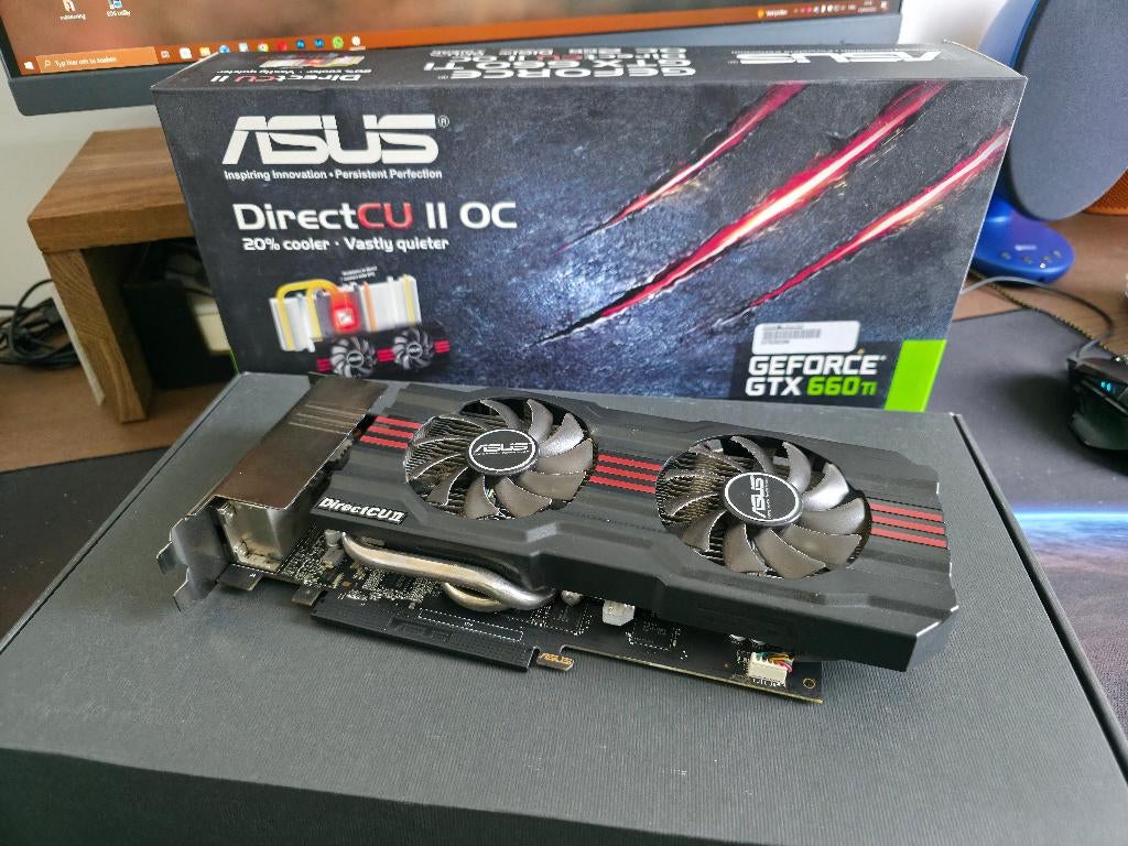 Asus GTX 660ti, Computers en Software, Videokaarten, Ophalen, HDMI, PCI-Express 3, Gebruikt